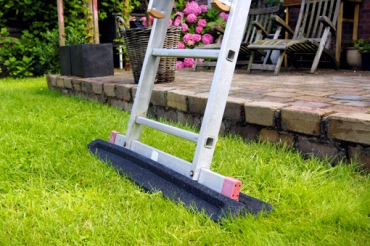 Safety first when using a ladder